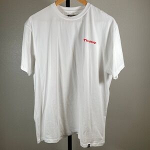 BirdDogs Men's‎ Athletic Performance Shirt Floral Bird Logo Graphic Tee White XL